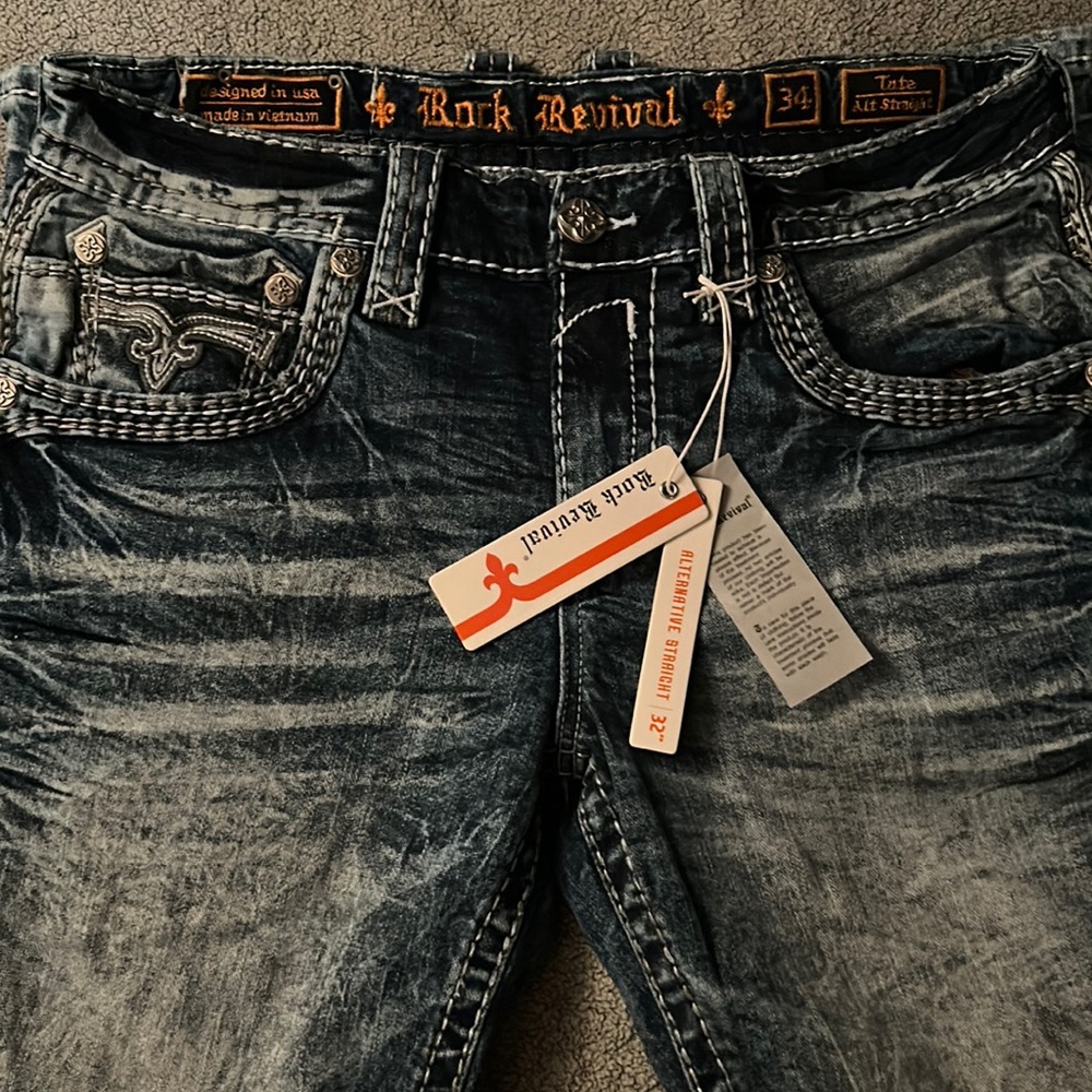 Rock Revival Jeans 34x32